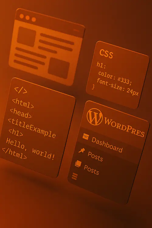 about me image WordPress developer portfolio