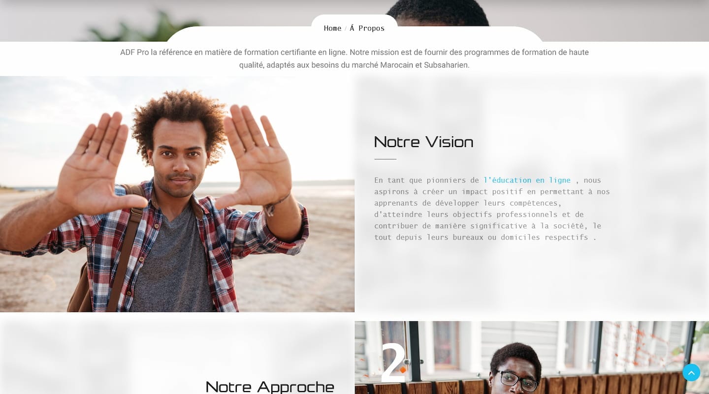 A propos du site ADF