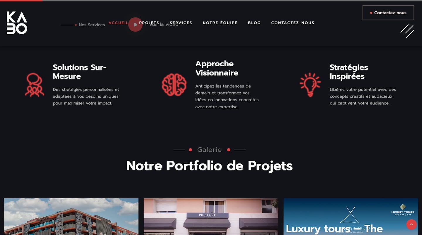Présentation des services de Kabo Médias