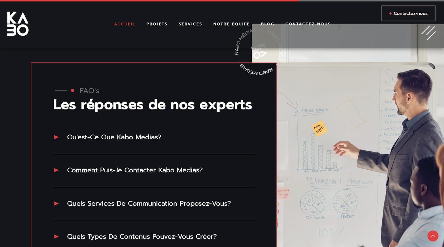 FAQ de Kabo Médias